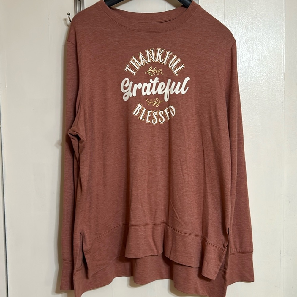Positive Tees Women’s Long sleeve pullover Size XXL